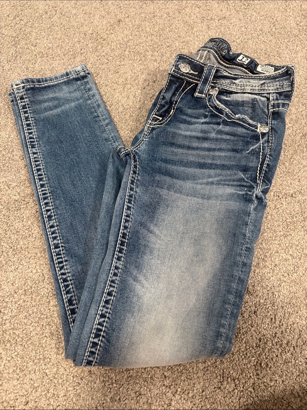 Girls Miss Me Skinny Jeans